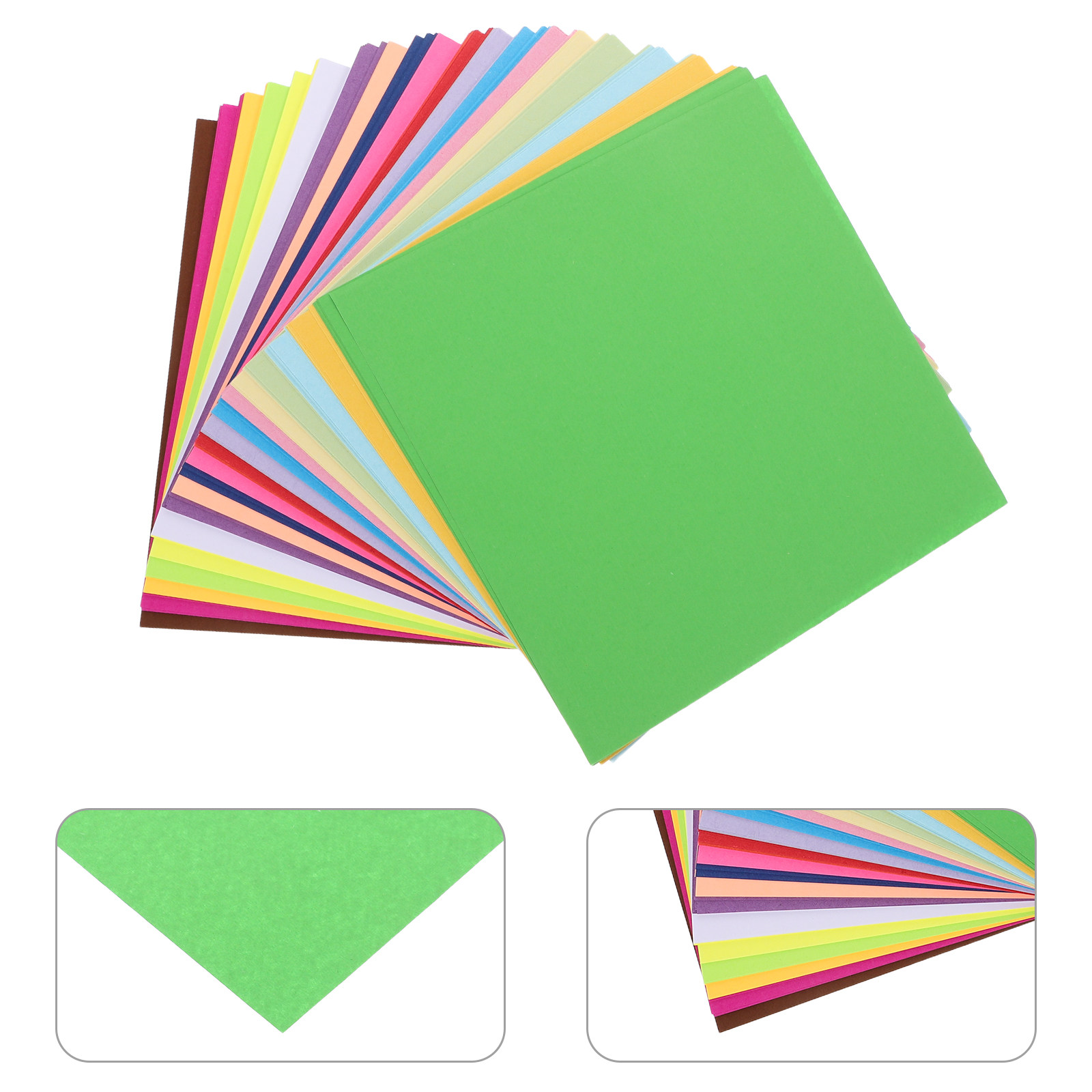Art Craft Easy With Paper - 600 Blatt Origami-Papier, quadratisch, leuchtende Farben,