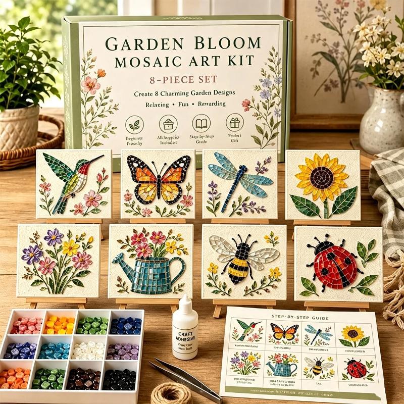 Art Craft And Design - 1 Set DIY Ozean-Meer-Acryl-Kunstset mit niedlichen