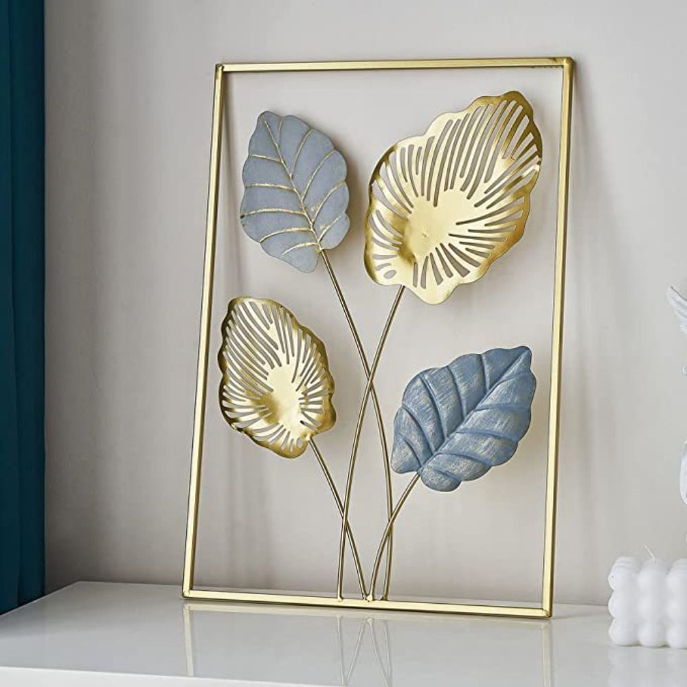 Art Craft Using Leaves - Einfach zu verwendender Sofa-Hintergrund, Wandbehang, Dekor,