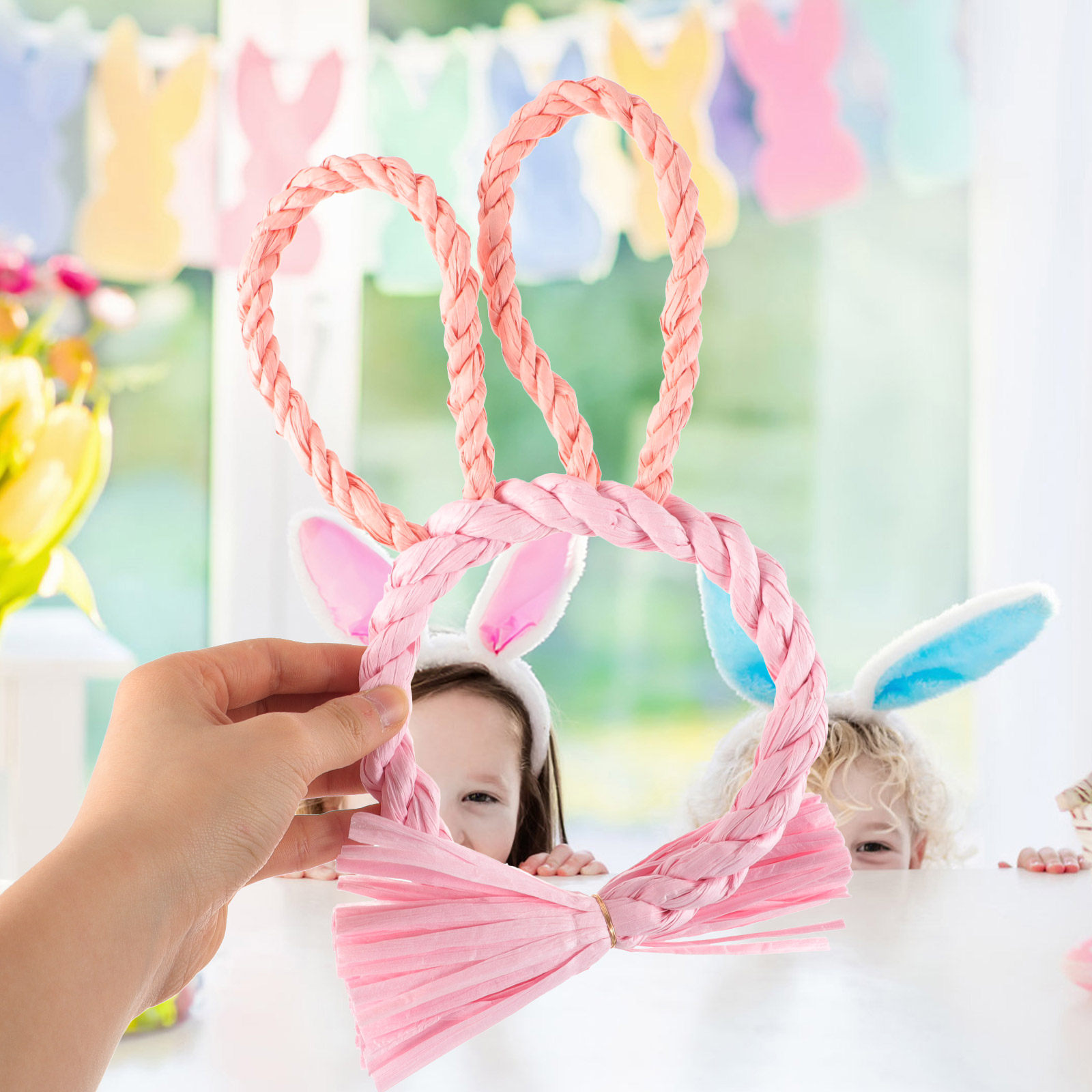 Art And Craft For Nursery - Hasen-Klassenzimmer-Dekoration, Heimdekorationen, Kinderzimmer-Wandkunst, Pinnwand-Randgestaltung, Bastelmaterialien für