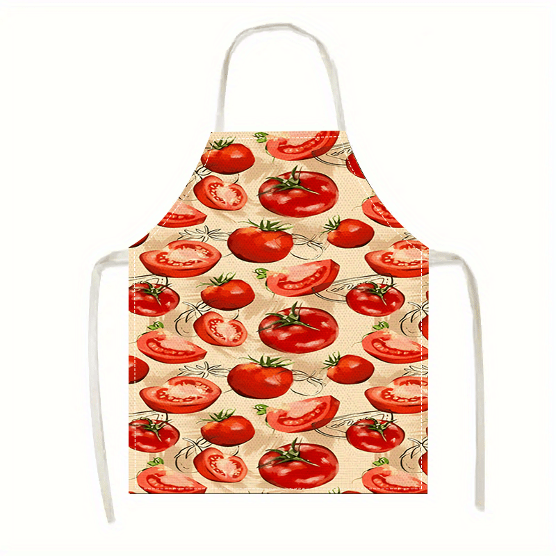 Art Craft Vegetables - 1 Stück Tomaten-Schürze, Rot, für Gemüse,