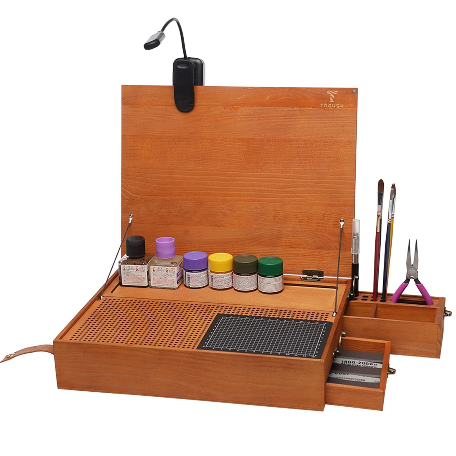 Art Craft Table - Hobby-Arbeitstisch für Modellbau, tragbarer Organizer mit