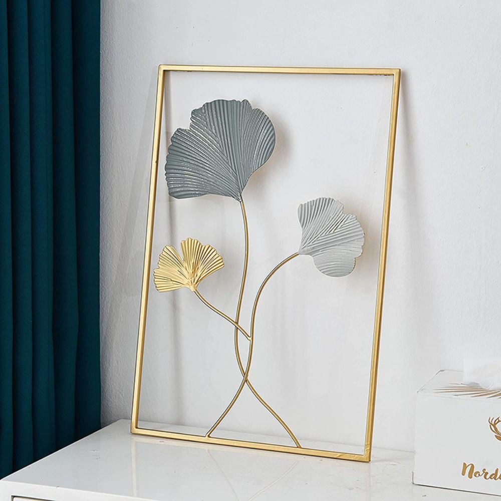 Art Craft Using Leaves - Zu verwenden Heimdekoration Wohnzimmer Sofa Hintergrund