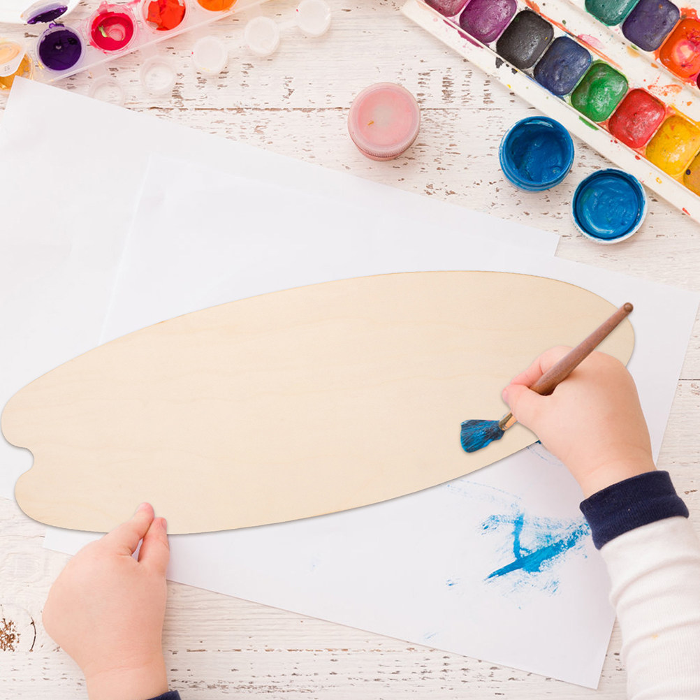 4 Stück Holz-Surfbrett-Hängede – Art And Craft For Nursery Bewertung und Preis