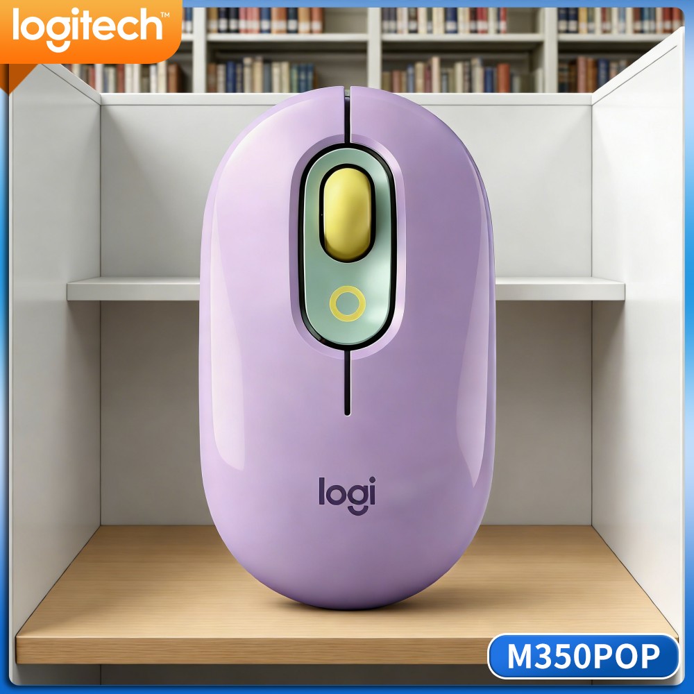 Logitech M350 POP Pebble Maus, – Art Craft Optical Bewertung und Preis
