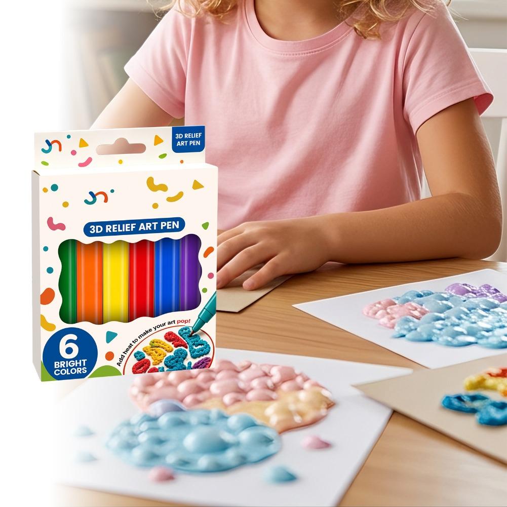 3D Puffy Popcorn Kunst-Markers – Art Craft Easy With Paper Bewertung und Preis