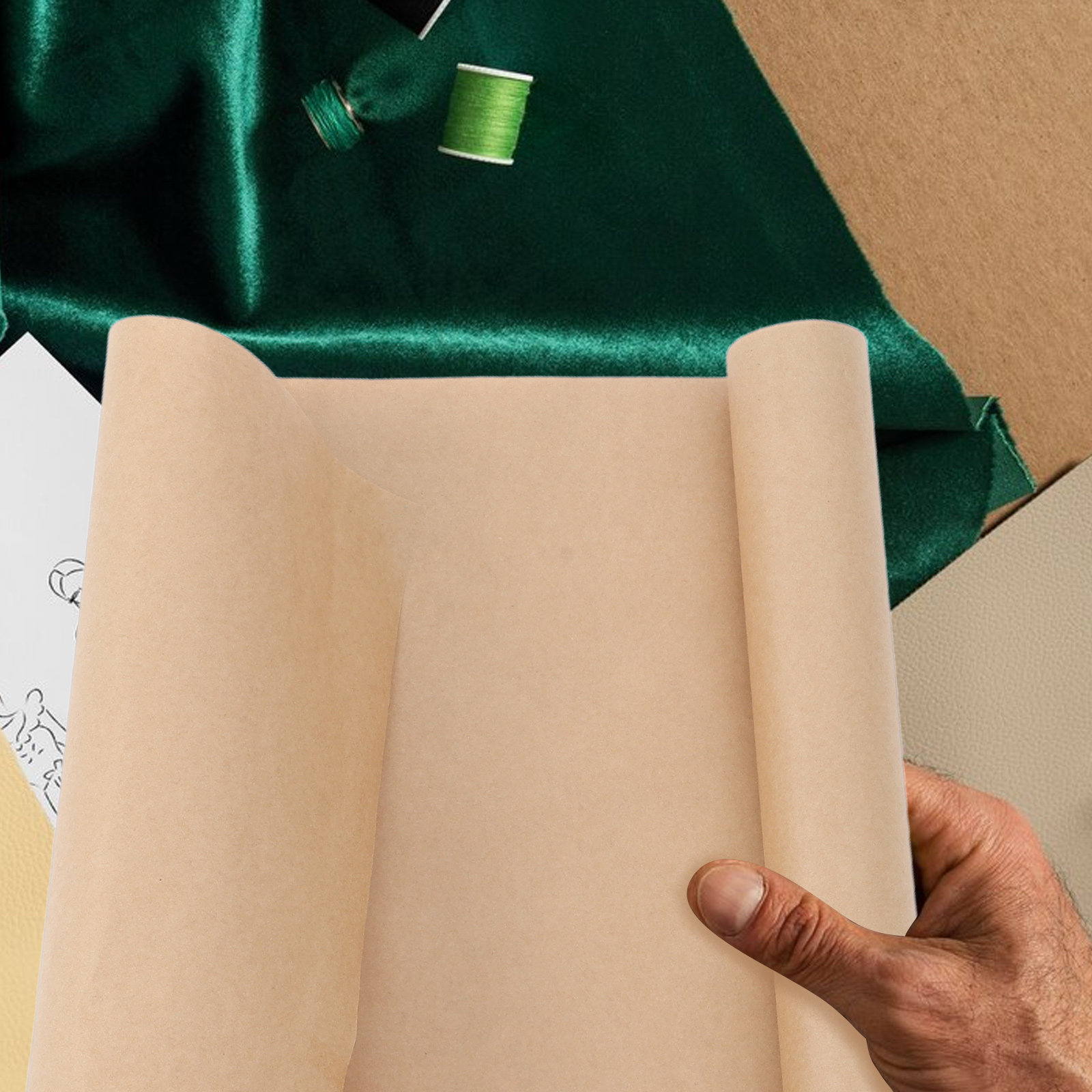 Braune Geschenkpapierrolle, gr – Art Craft Table Bewertung und Preis