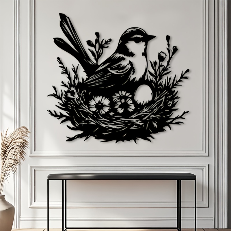 CIFBUY Metall-Wandkunst, Vogel – Art And Craft For Nursery Bewertung und Preis