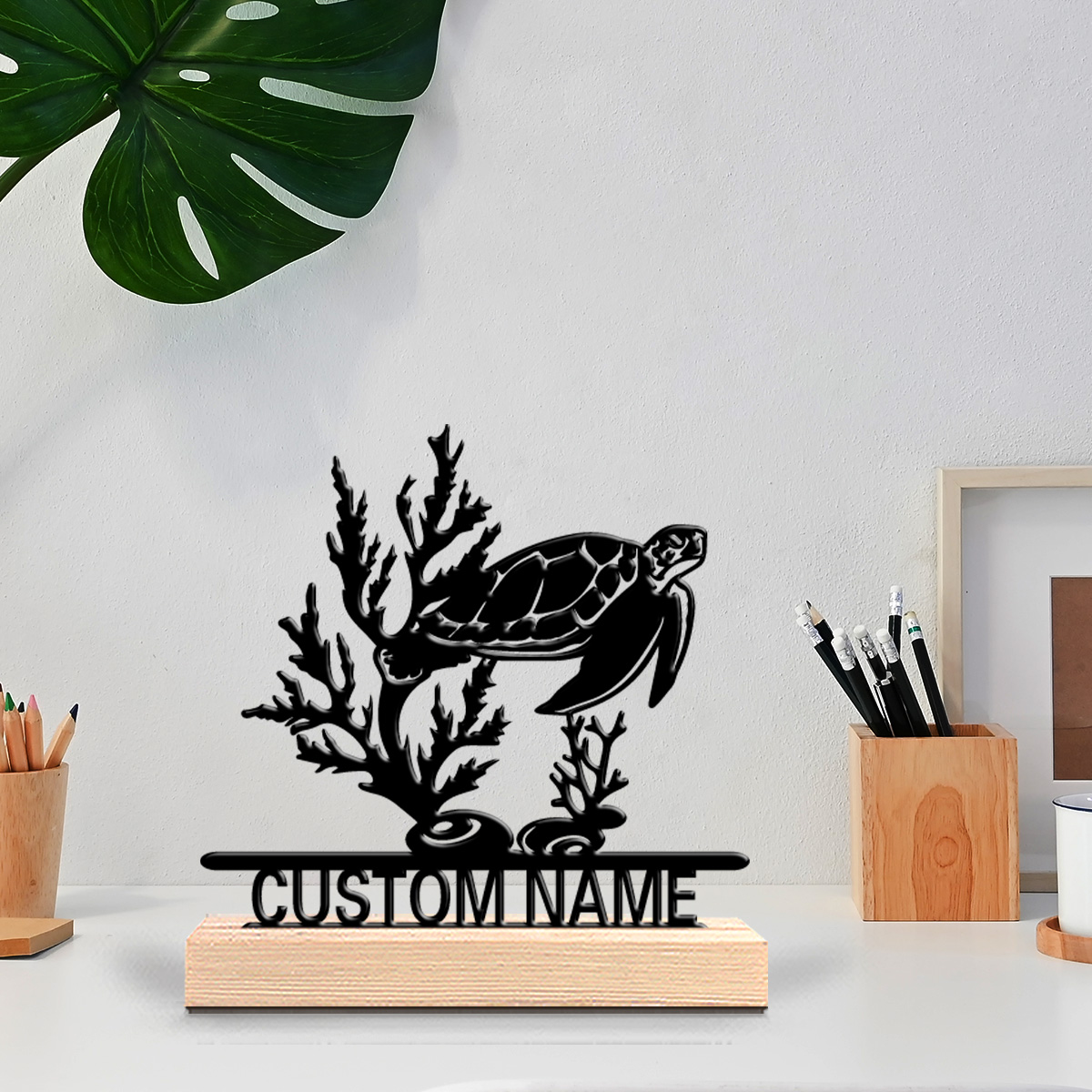 1 Stück Abstrakte Meeresschild – Art Craft Table Bewertung und Preis