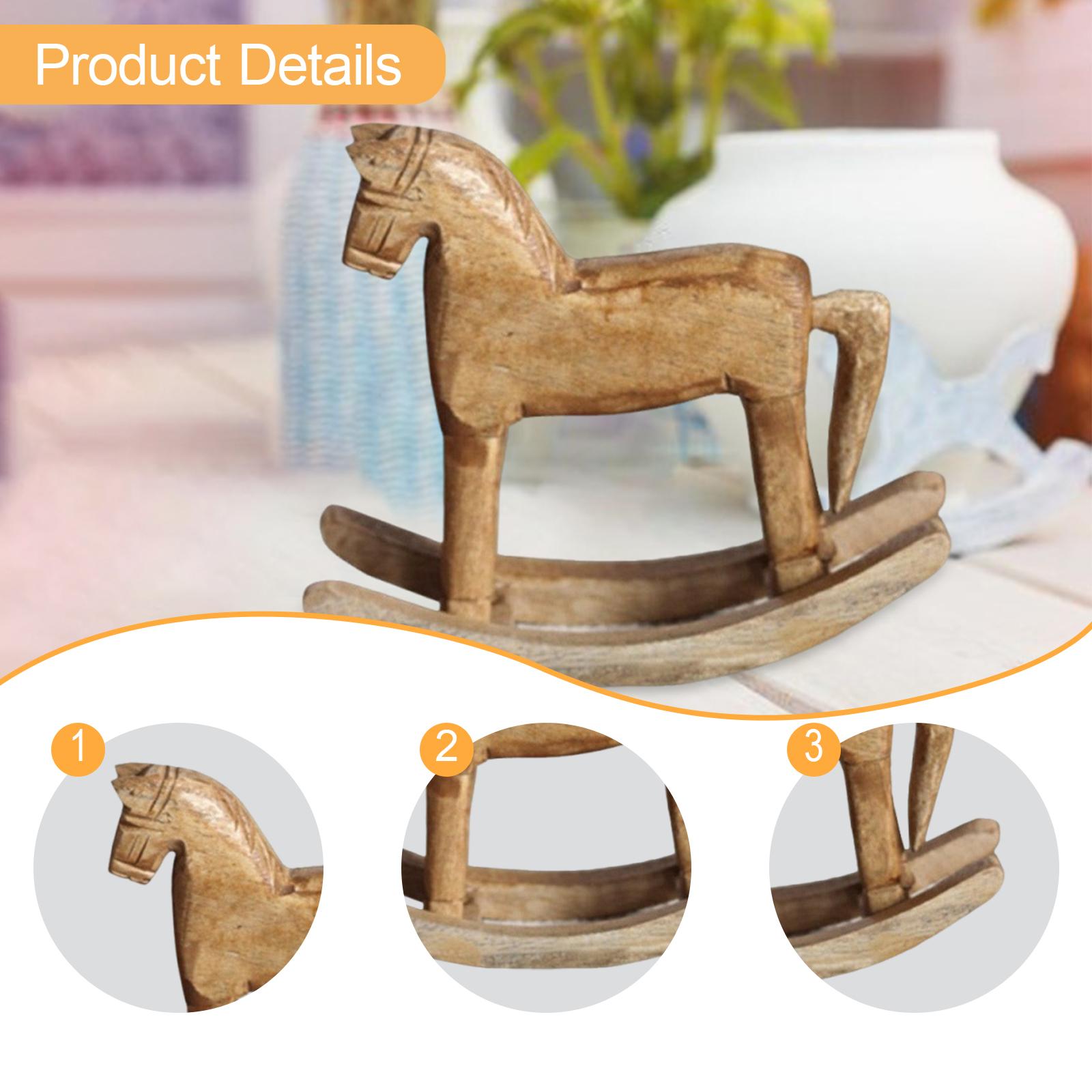 Holzpferd-Statue, dekorative K – Art Craft Horse Bewertung und Preis