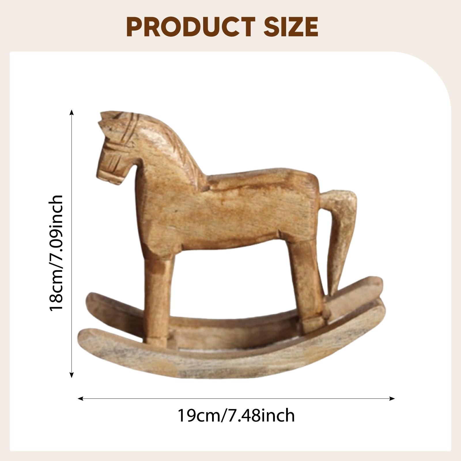 Holzpferd-Statue, dekorative K – Art Craft Horse Bewertung und Preis