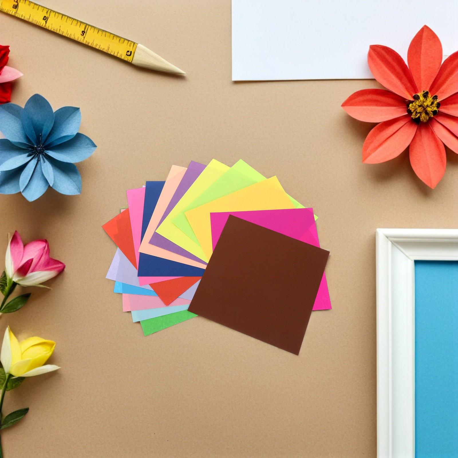600 Blatt Origami-Papier, quad – Art Craft Easy With Paper Bewertung und Preis