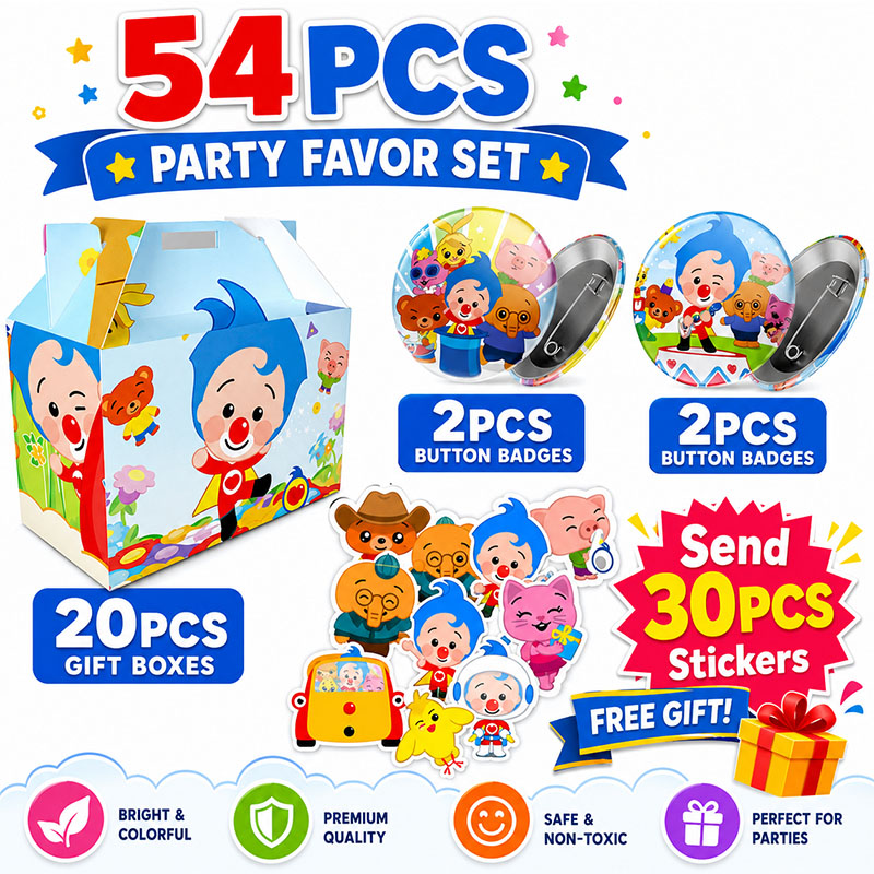 Clown-Cartoon-Muster Papierbox – Art Craft Movement Bewertung und Preis