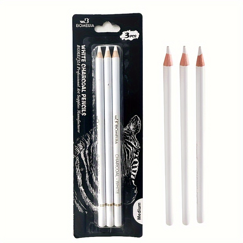 3/6-teiliges weißes Kohlestift – Sketching Charcoal Set Bewertung und Preis