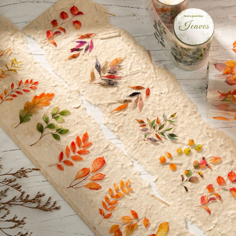 6er-Pack, 6cm×200cm, PET-Stanz – Art Craft Using Leaves Bewertung und Preis