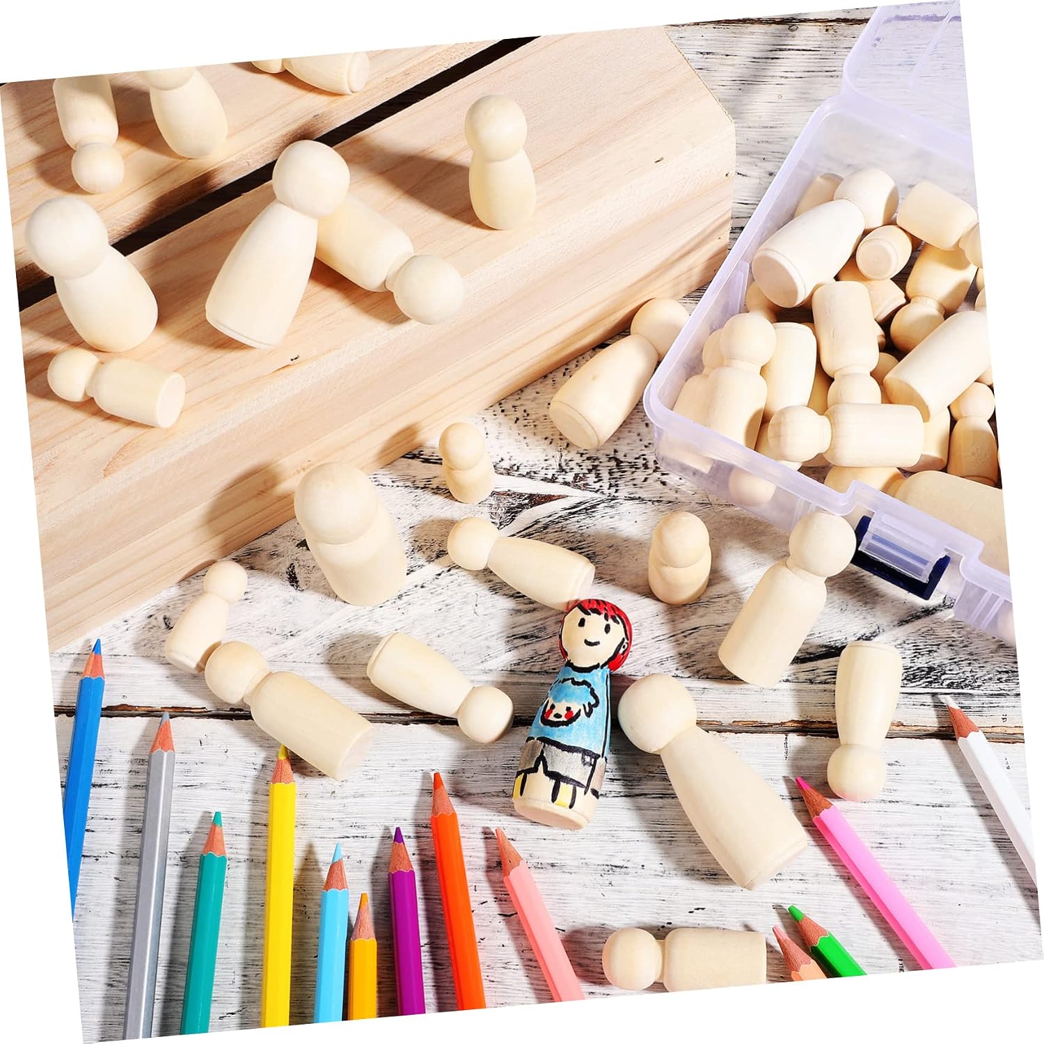 10 Stück Naturfarbene Unbehand – Art And Craft For Nursery Bewertung und Preis