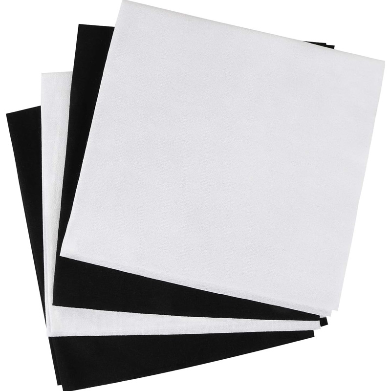 4 Stück Leinenstoff, einfarbig – Art Craft Table Bewertung und Preis