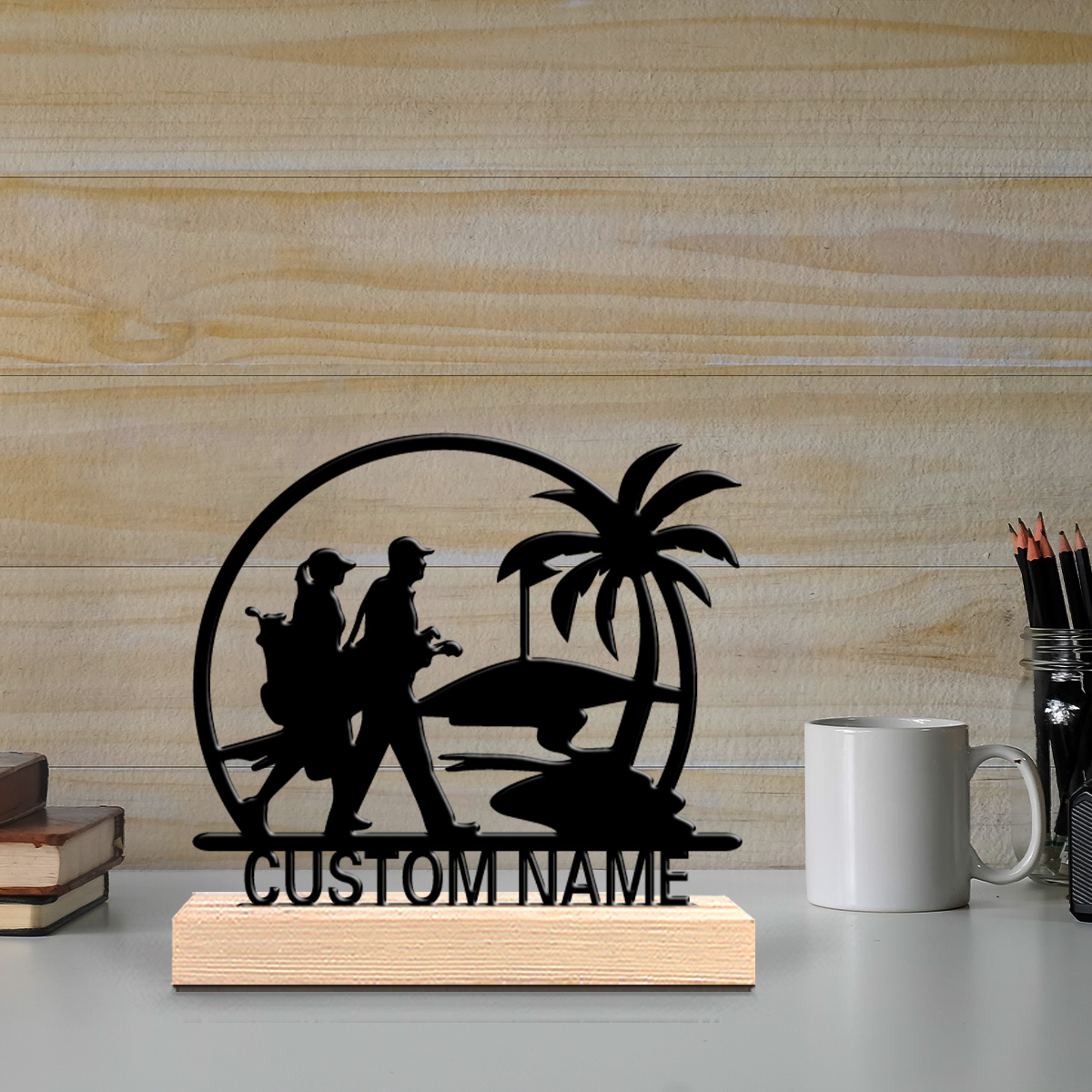 1 Stück Golfplatz-Blechstatue  – Art Craft Course Bewertung und Preis