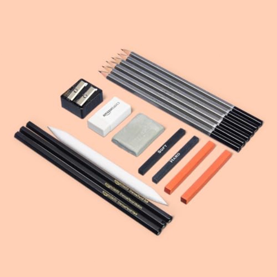 Skizzier- und Zeichenkunst-Sti – Sketching Charcoal Set Bewertung und Preis