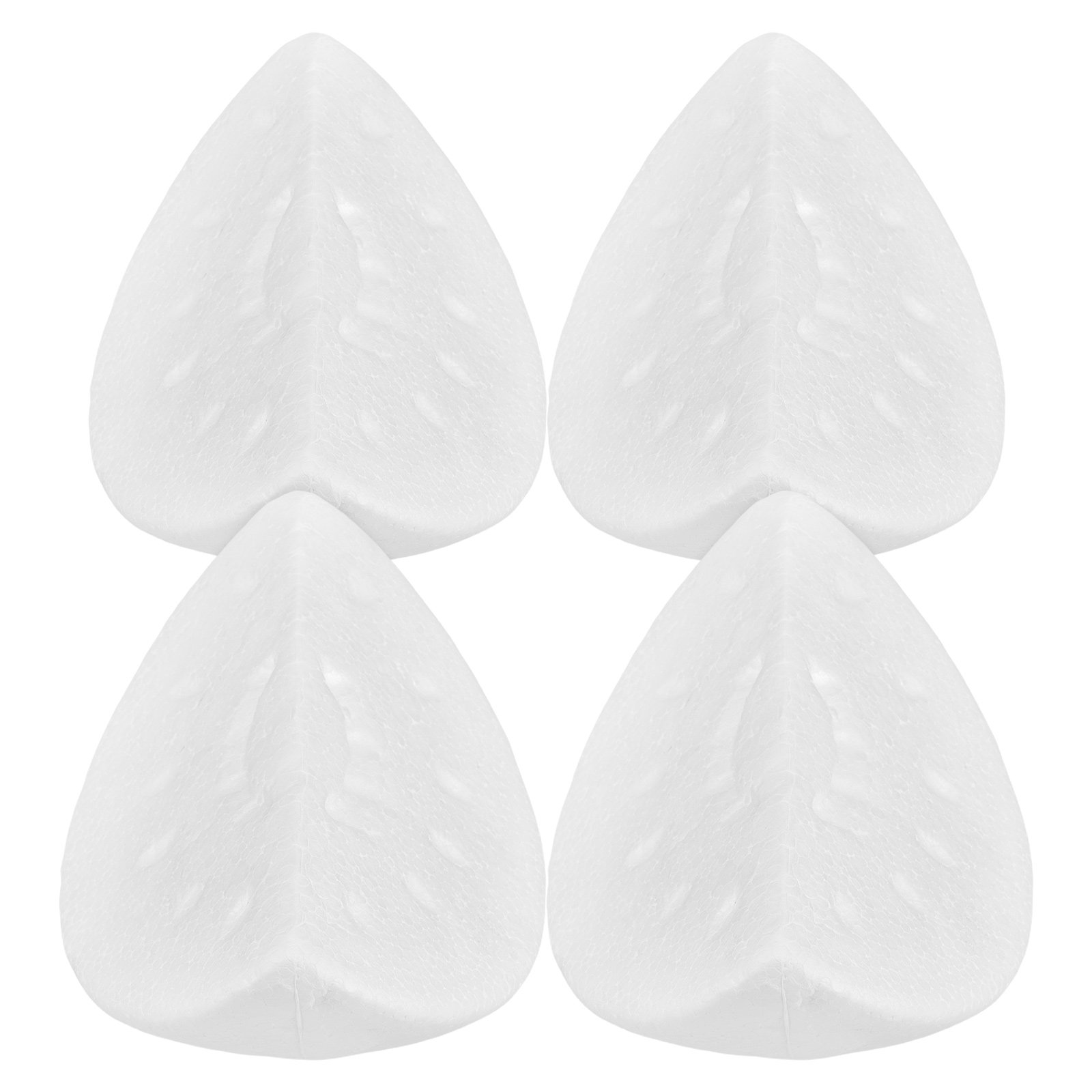 4 Stück weiße Schaumstoff-Wass – Art Craft Vegetables Bewertung und Preis
